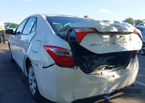 2016 Toyota Corolla Le from USA, damaged, VIN 5YFBURHE3GP486448